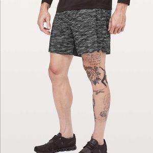 LULULEMON Surge Short “6 Lined | Size M | All court texture white black